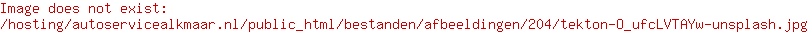 werknemer onder auto